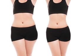before and after workouts for slimming sides and abdomen